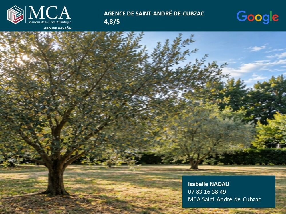 vente Maison - 3 pièce(s) - 85 m² Saint-Laurent-d'Arce (33240)