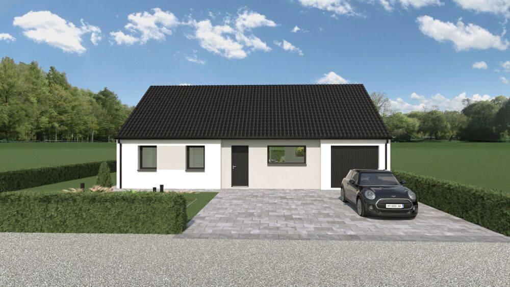 Wardrecques : maison de plain-pied neuve en vente Id....