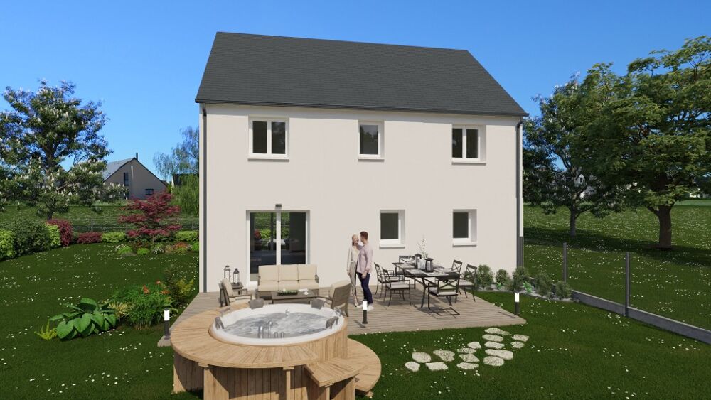 Maison à construire de 111 m² offrant une belle pièce de....