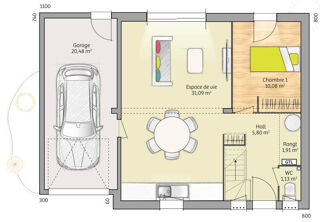  Maison à vendre 5 pièces 76 m²