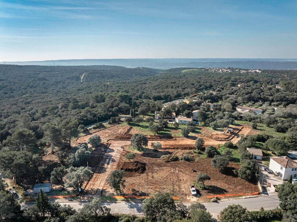 vente Terrain - 453 m² Saint-Siffret (30700)