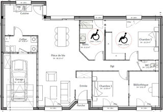  Maison � vendre 5 pi�ces 100 m�