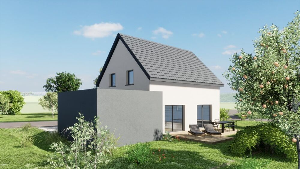 VEFA Terrain + Maison neuve 4P, 108m² habitable en R....