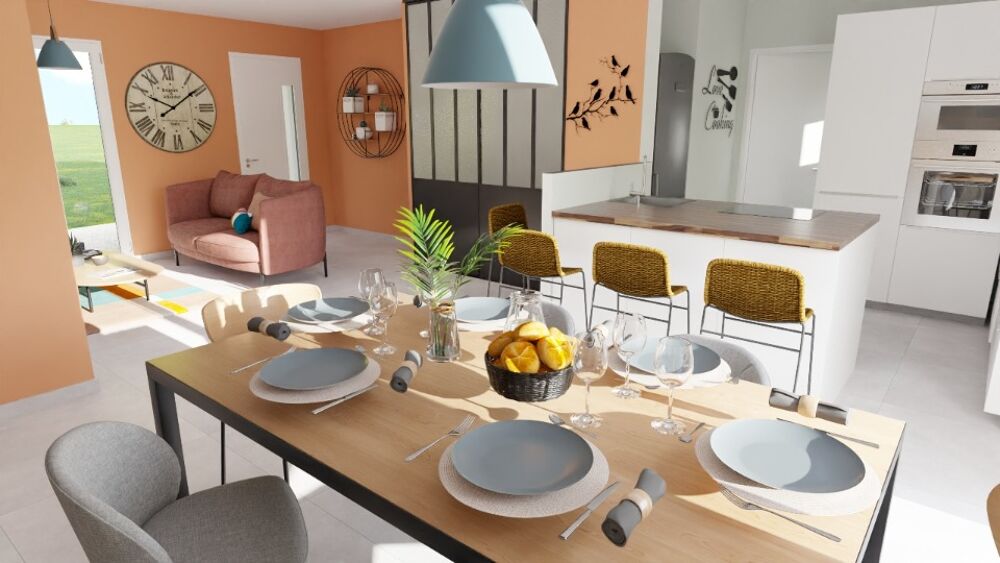 vente Maison - 5 pièce(s) - 88 m² Badecon-le-Pin (36200)