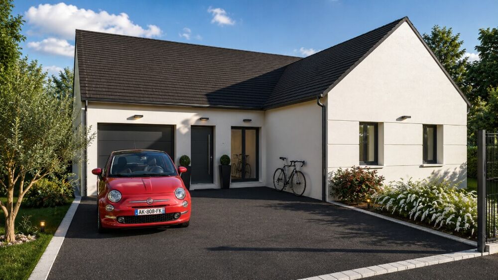 MAISON À CONSTRUIRE DE 80 M² PROCHE DE TOURS AVEC 4 PIÈC....