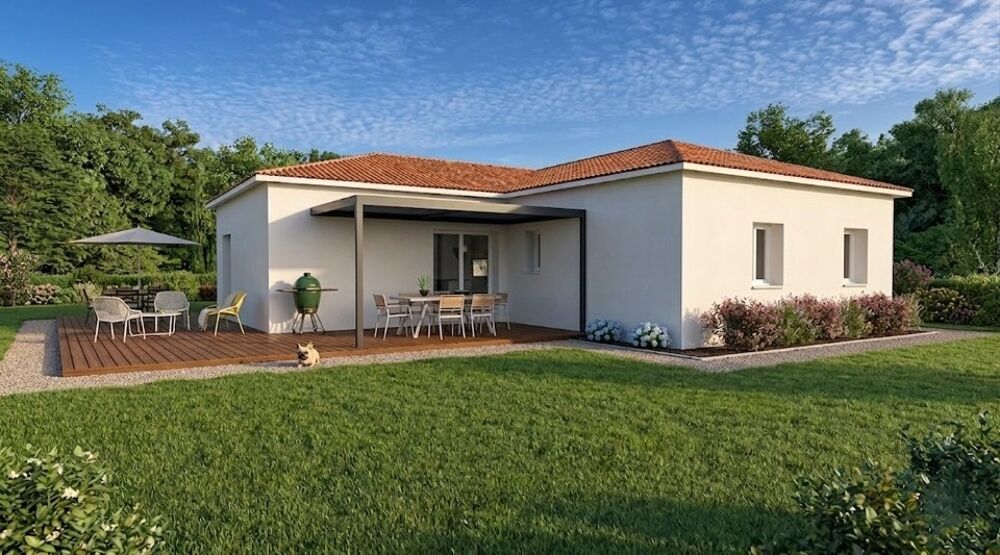 Maison neuve 93 M2 avec jardin à MONTCHENU (26250) V....