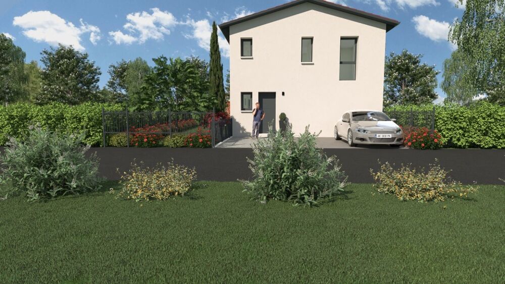 À Chalamont - Maison neuve F5 de 95 m² avec jardin à sai....