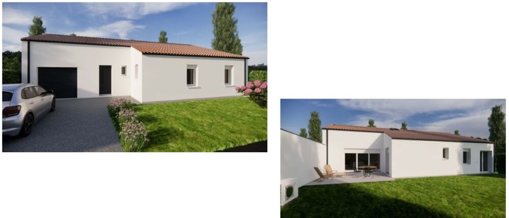 MAISON À CONSTRUIRE DE 109 M² PROCHE DE LA ROCHE-SUR-YON....