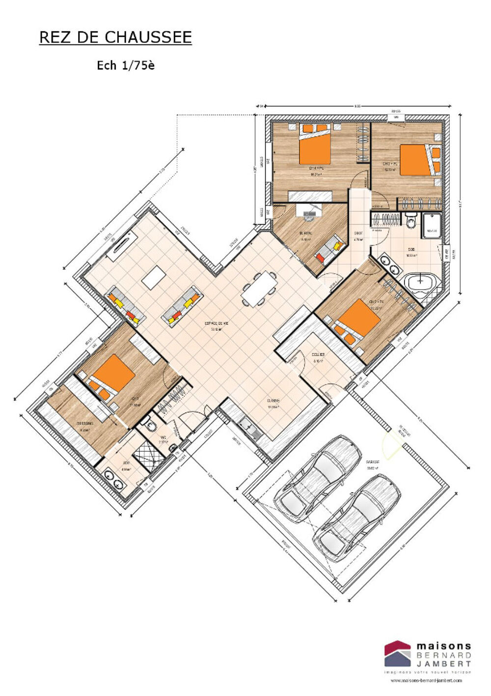 MAISON À CONSTRUIRE DE 160 M² PROCHE D'ANGERS F....