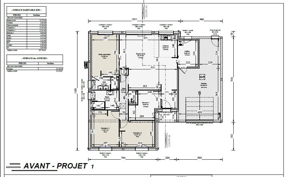 vente Maison - 4 pièce(s) - 105 m² Saint-Georges-le-Fléchard (53480)