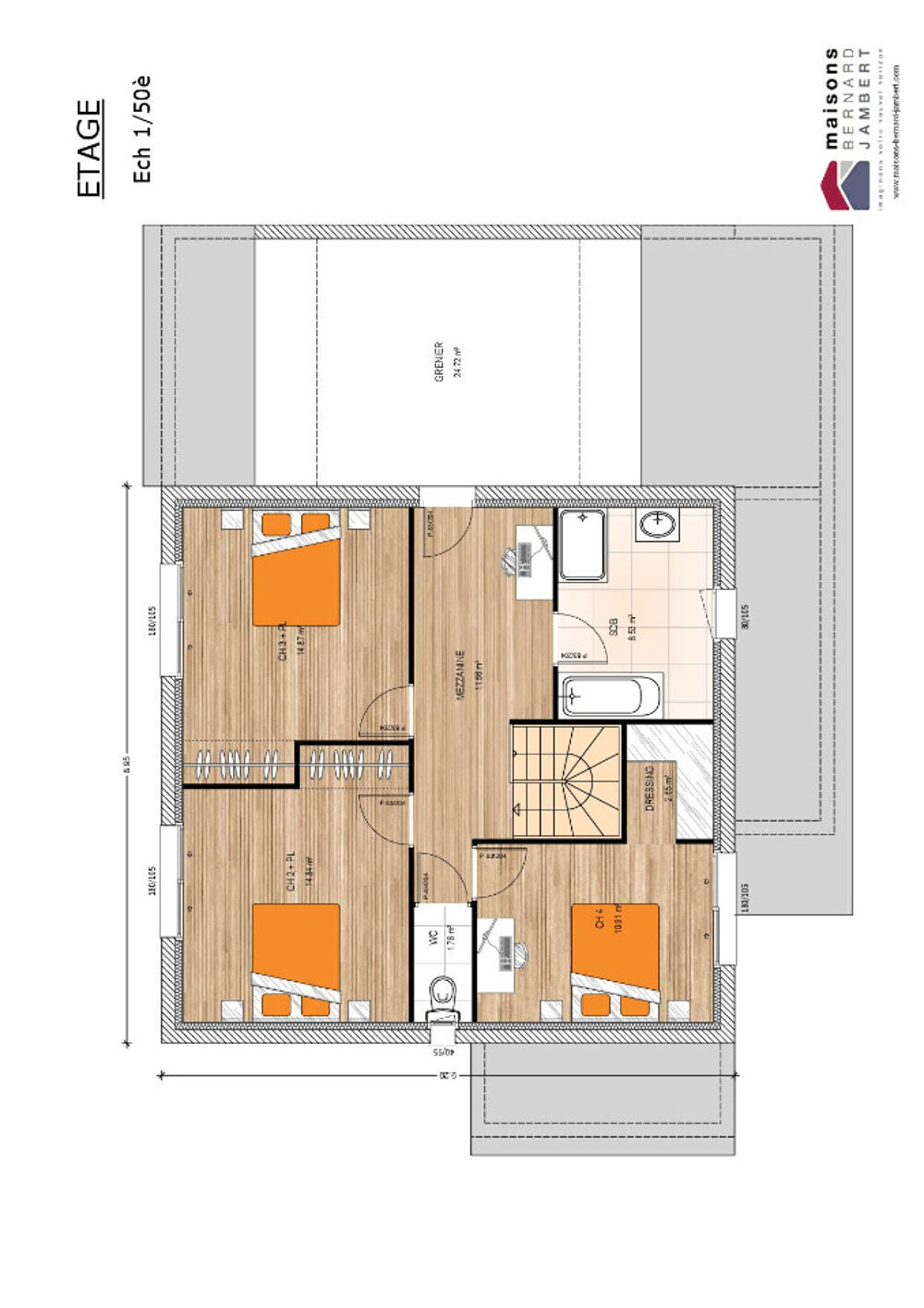 vente Maison - 5 pièce(s) - 150 m² Saumur (49400)