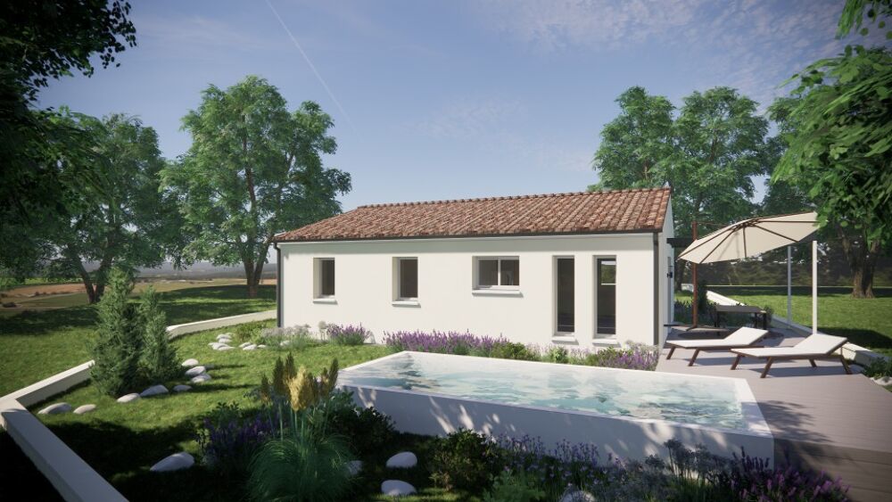MAISON À CONSTRUIRE DE 90 M² PROCHE D'ANGOULÊME, 4 PIÈCE....