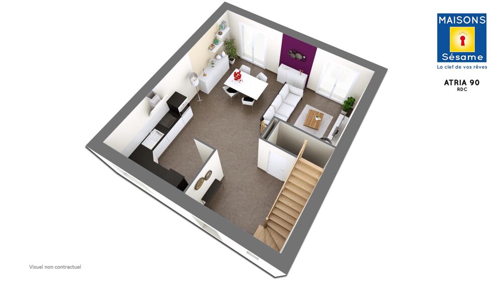 Maison a louer sarcelles - 5 pièce(s) - 100 m2 - Surfyn