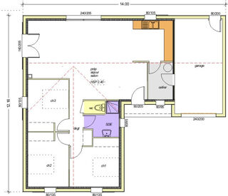  Maison à vendre 4 pièces 90 m²