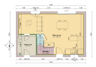  Maison 4 pi�ces 80 m� La rochette