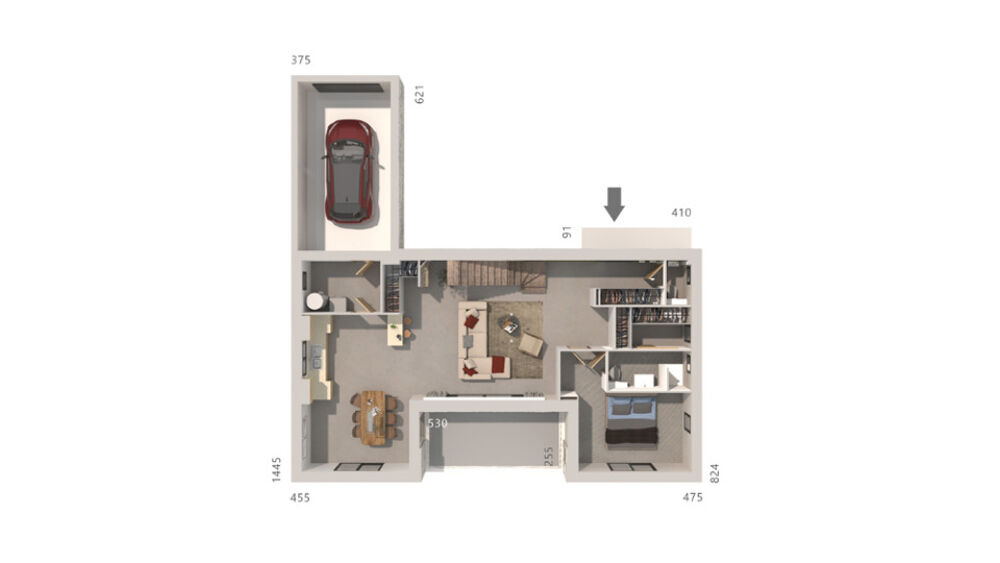 vente Maison - 4 pièce(s) - 140 m² Béziers (34500)