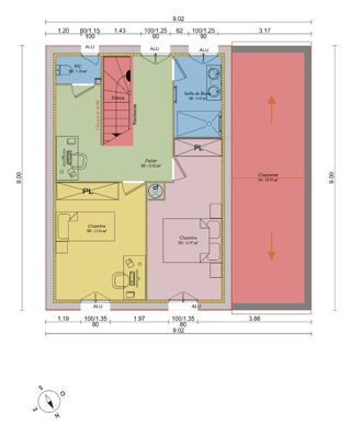  Maison � vendre 7 pi�ces 102 m�