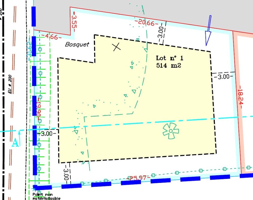 vente Terrain - 514 m² Trouville-sur-Mer (14360)