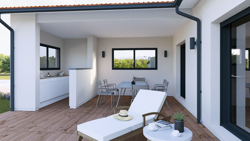 Sur un terrain de 620 m² dans un quartier résidentiel d'....