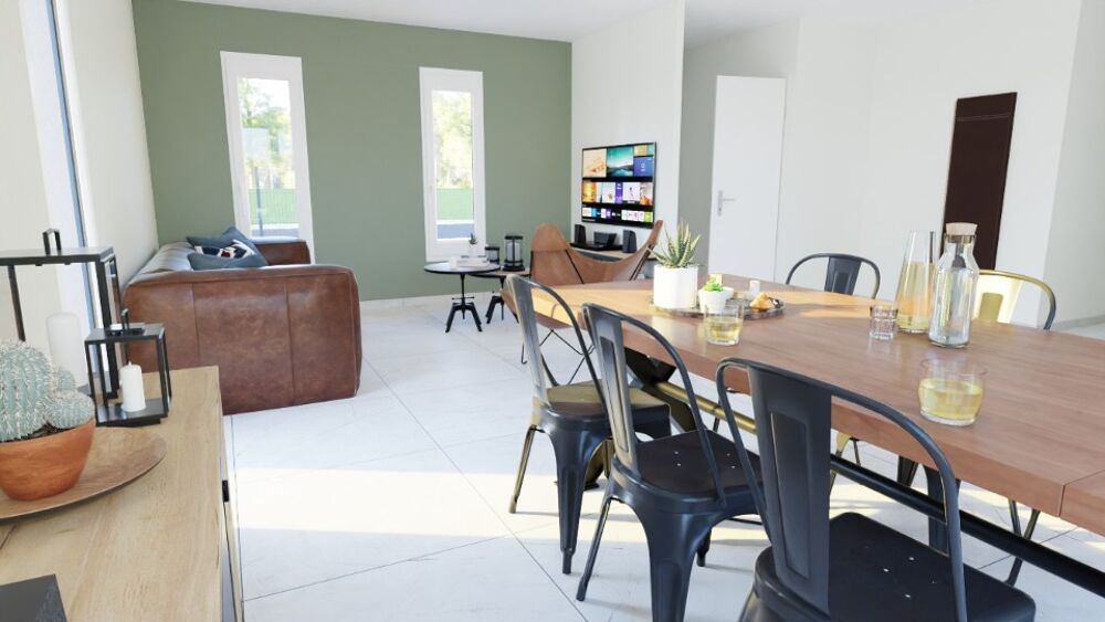 Découvrez cette belle maison contemporaine de plain pied....