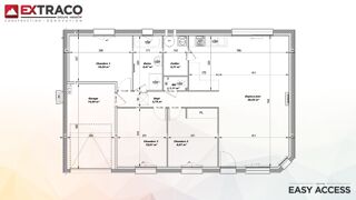  Maison 4 pièces 82 m² La haye-malherbe