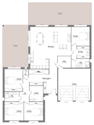  Maison 6 pi�ces 160 m� Ballan-mir�