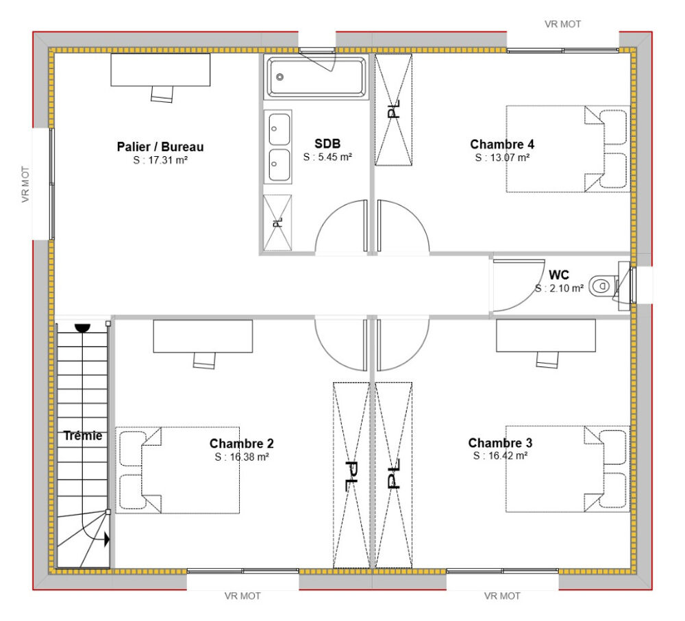 vente Maison - 6 pièce(s) - 166 m² Caraman (31460)