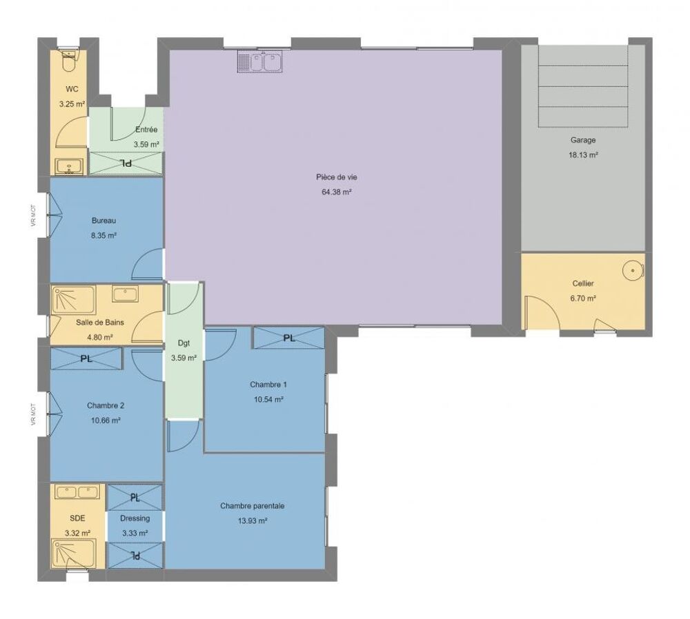 MAISON DE 130m² A CONSTRUIRE A CASES DE PENE Choisis....