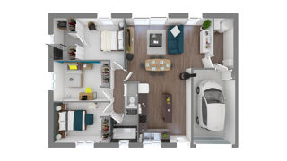  Maison 5 pi�ces 84 m� La palme