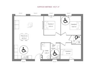  Maison 4 pi�ces 80 m� Notre-dame-d'o�