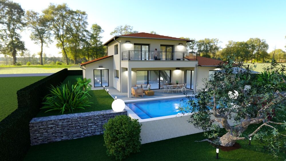 MAISON À CONSTRUIRE DE 149 M² À PÉRONNAS AVEC 5 PIÈCES P....