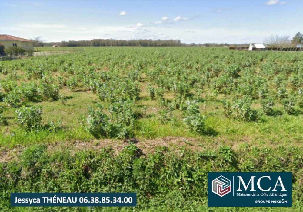 vente Terrain - 844 m² Onard (40380)