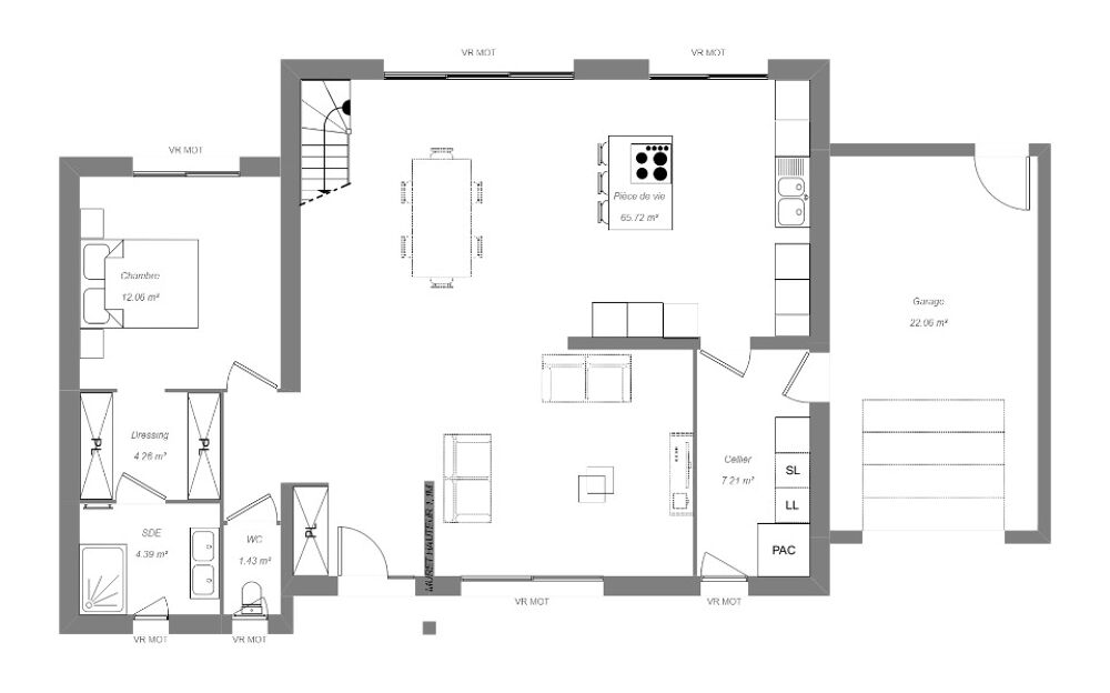 vente Maison - 6 pice(s) - 150 m Sorigny (37250)