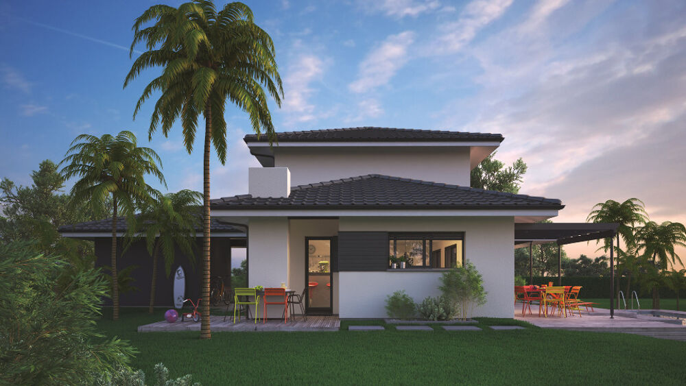 MAISON FLORIDA - 150 m² AVEC DOUBLE GARAGE - 4 CHAMBRES<....