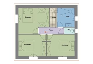  Maison 5 pi�ces 115 m� Questembert