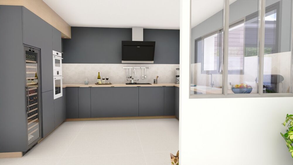 A vérines sur un terrain viabilisé de 320m2 bénéficiant ....