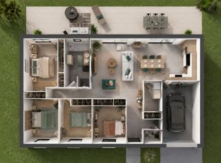  Maison à vendre 4 pièces 95 m²