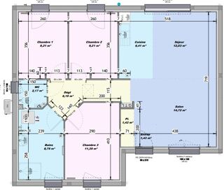  Maison à vendre 4 pièces 80 m²