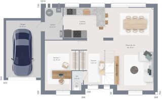 vente Maison - 6 pièce(s) - 120 m² Mons-en-Pévèle (59246)