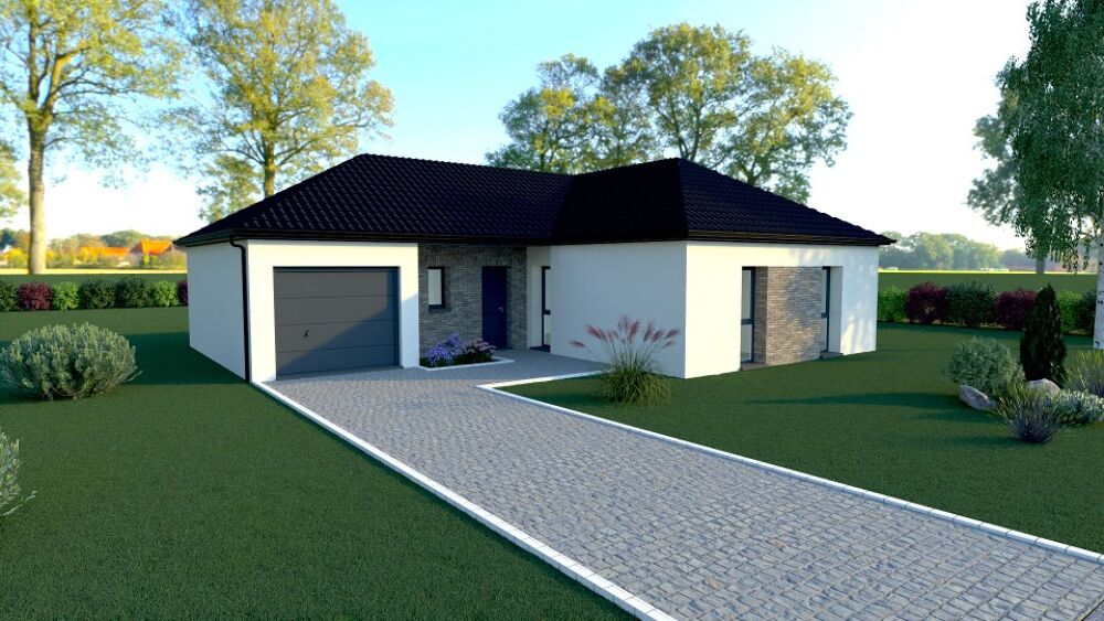 vente Maison - 5 pice(s) - 89 m Camphin-en-Carembault (59133)