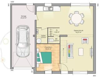  Maison à vendre 6 pièces 89 m²