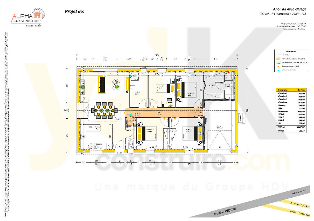vente Maison - 5 pièce(s) - 100 m² Caillac (46140)