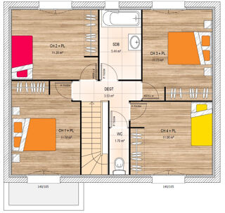  Maison à vendre 6 pièces 104 m²