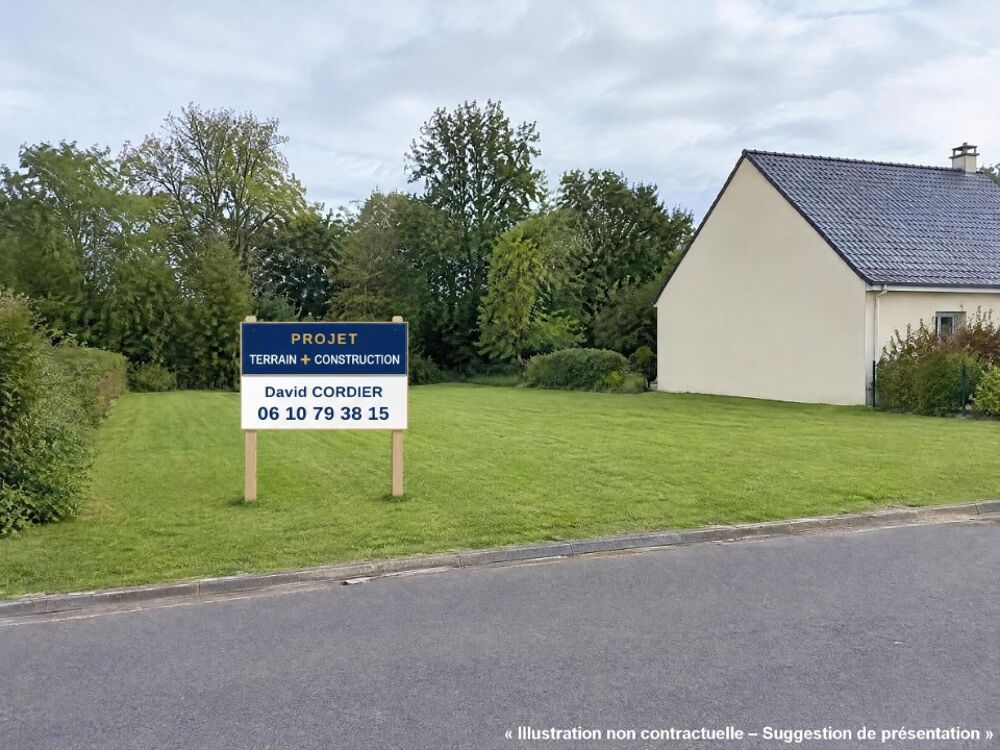 vente Terrain - 1293 m² Blennes (77940)