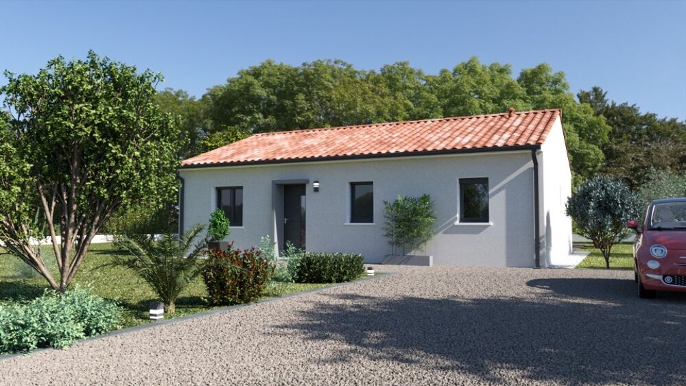 Cette jolie maison de plain-pied à construire n'attend p....