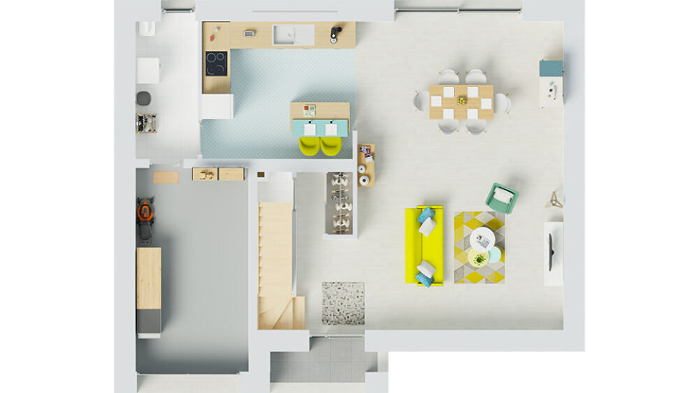 vente Maison - 5 pièce(s) - 124 m² Boiry-Becquerelle (62128)