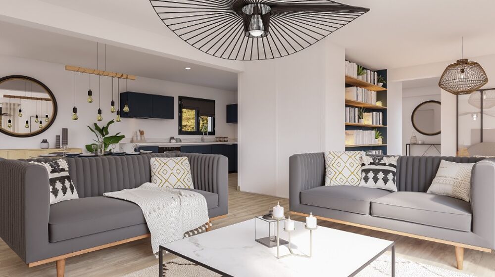 PROJET PRÊT À DÉCORER : terrain 531 m² + maison ossature....