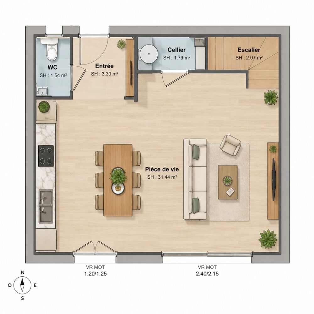 vente Maison - 4 pièce(s) - 74 m² Fréjus (83600)