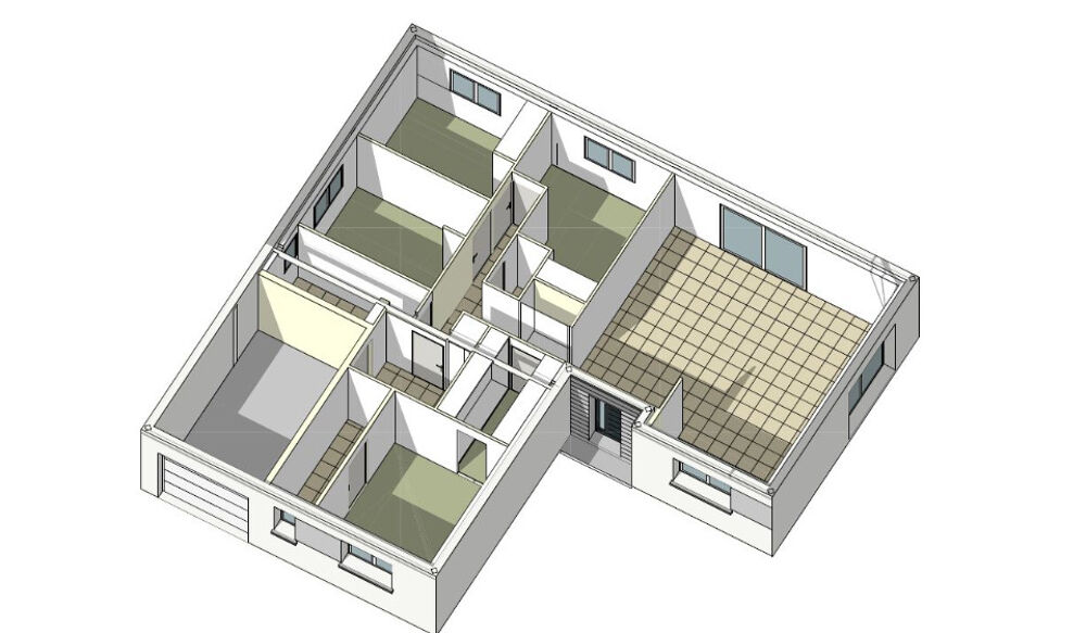 vente Maison - 4 pièce(s) - 108 m² Saint-Jean-d'Assé (72380)