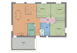  Maison 4 pi�ces 80 m� Saint-brandan